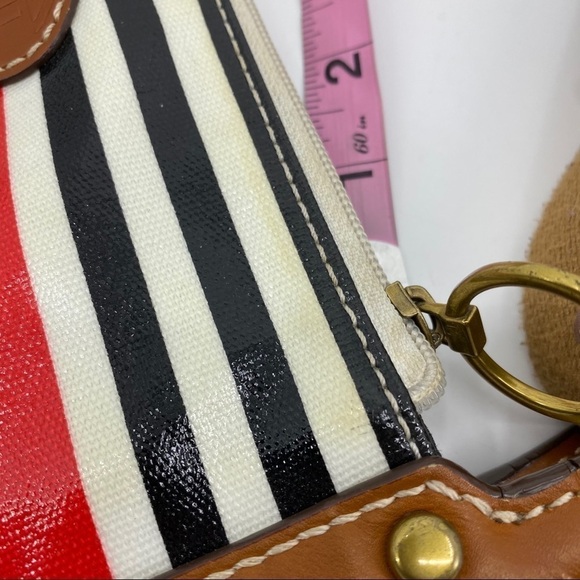 Fossil striped coated canvas crossbody bag - Picture 10 of 11